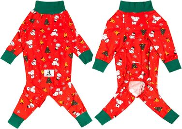 Комбінезон для собак великих порід, захисний, анти-шерсть, від лизання, для захисту ран, піжамний, розмір XXXL, 7XL, для святкування Різдва