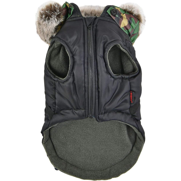 Чорний шкіряний поводок для собак Puppia PARD-VT1569 ORSON, середній розмір