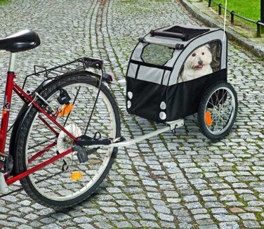 Візок для собак TEFLON® - Buggy для собак, велосипедний причіп, вантажність до 20 кг