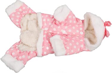 Теплий зимовий одяг для собак, теплий та потовщений зимовий одяг для собак, одяг для собак, дружній до шкіри, цілісний одяг з капюшоном для домашніх тварин у холодну погоду для маленьких, середніх собак