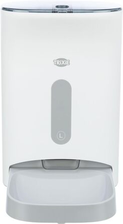 Автоматична годівниця для котів/собак TRIXIE TX8 2.0 4.5 л біла/сіра (24x38x19 см)