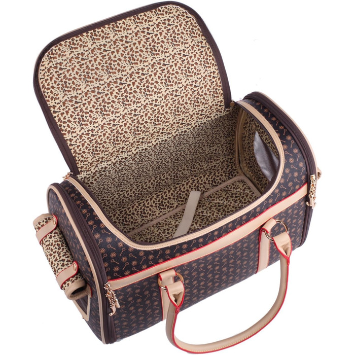 Транспортна сумка для собак та котів BELLAMORE GIFT, 43x30x23 см, для тварин вагою до 5 кг