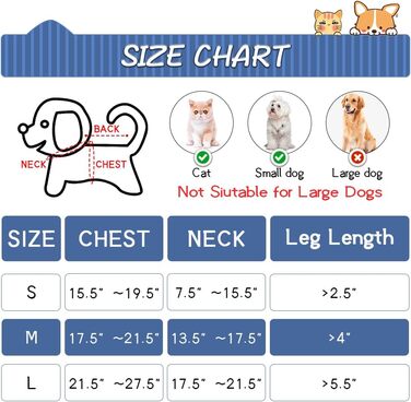 Костюм для собак NACOCO на Хелловін: стильний, для косплею, для святкування, для маленьких собак та котів (великий)