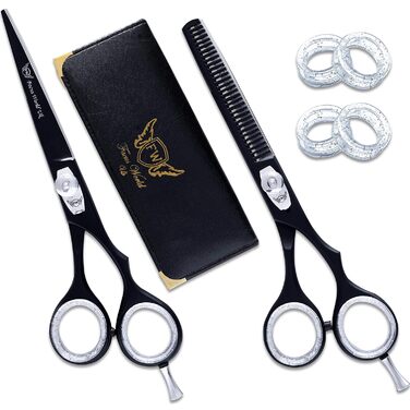 Набір професійних перукарських ножиць 6 дюймів - перукарські ножиці з японської сталі для чоловіків та жінок
