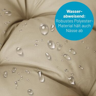 Легке собаче ліжко MAILO M, тауп, 75x50 см, зручна наповнювач з волокон, пральне, стабільне MAILO Тауп