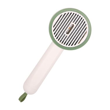 Пінсель для грумінгу собак та котів | Масажний гребінець для кошенят | Пінсель Slicker з UV-захистом та кнопкою для випускання шерсті