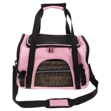 Транспортна сумка для котів LOLIPPYY: дихаюча сітка, складана, для подорожей в авто та на вулицю, м'яка, з надійним замком