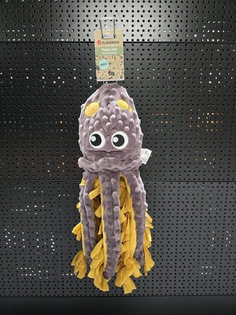 Килимок-іграшка для цуценят Flamingo Morgano Schildkröte: оцвітковий & тауп, 38x39x6,5 см, з антиковзаючою поверхнею, пищалкою та шурхотом. Можна заповнювати ласощами або сухим кормом.