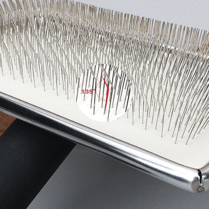 Щітка для собак для догляду за шерстю | Щітка для собак проти випадання шерсті - гребінець для підшерстя, інструмент для видалення шерсті тварин, засоби для догляду за довгошерстими та короткошерстими собаками з пухнастою підшерстю