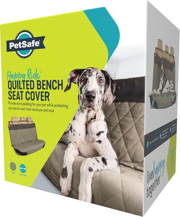 Водонепроникний чохол на заднє сидіння PetSafe Solvit для захисту автомобіля від шерсті, бруду та подряпин, зелений, екстра широкий
