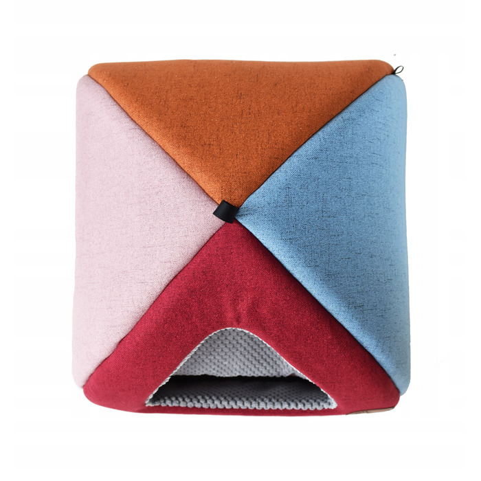 Затишний будинок для собак та котів, м'яке ліжечко-сховище, 50 см