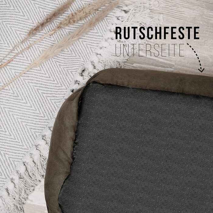 Ляжка для собак Ne&no® 2 в 1: охолоджуючий та зігріваючий матеріал, середні породи, 80x60 см, коричнева