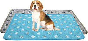 MISSMAO Клімат-матрац для собак, охолоджуючий килимок для тварин, неслизький, сірий, XXL (150x90 см)
