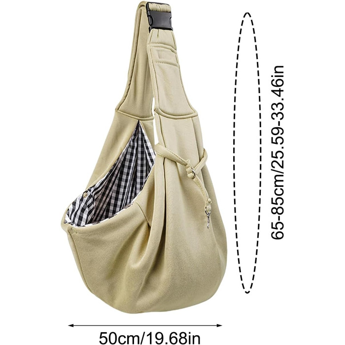 Сумка-переноска для собак Holdes | Зручна переноска для цуценят, регульовані ремені, легкий аксесуар для прогулянок, подорожей та активного відпочинку (Хакі)