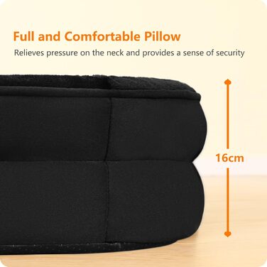 Ортопедичне ліжко для собак, диван-лежанка з валиком для шиї, кошик для собак з неслизьким дном, знімний та пральний, середні та великі породи, 106 x 79 x 17 см, оливковий колір