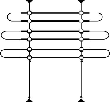 Захисне ворота для тварин Kerbl Auto, ширина 85-140 см, висота 75-110 см
