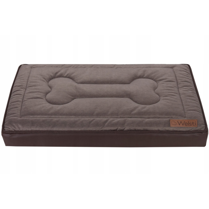 Ортопедичне лежак-матрац для собак Welsti, коричневий, 100 см x 70 см