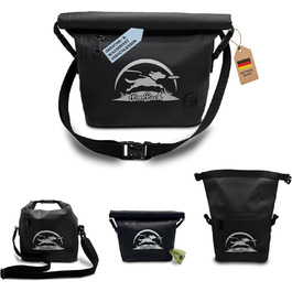 Таліас Лекерліташе – водонепроникна сумка для прогулянок з собакою з відділенням для герметичних відходів – сумка для дресирування собак, яку можна носити через плече або на поясі – сумка для корму та ласощів для собак