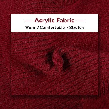 Теплий святковий пуловер для собак з отвором для шлейки, червоний (M) - для маленьких та середніх собак
