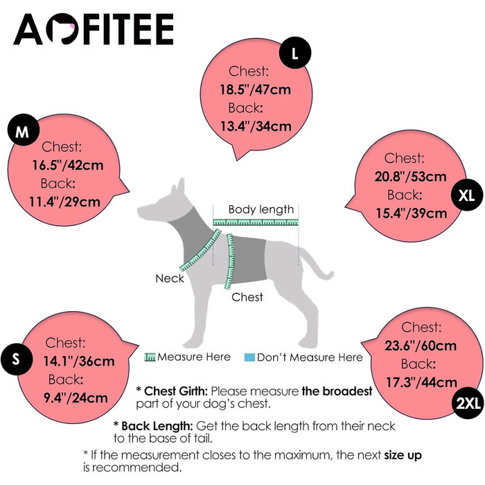 Зимовий одяг для собак AOFITEE: водонепроникний, вітронепроникний, з флісу, жилет для цуценят, тепла куртка з утеплювачем, для холодної погоди, для собак маленьких та середніх порід (обхват грудей 54 см, довжина спини 38 см)