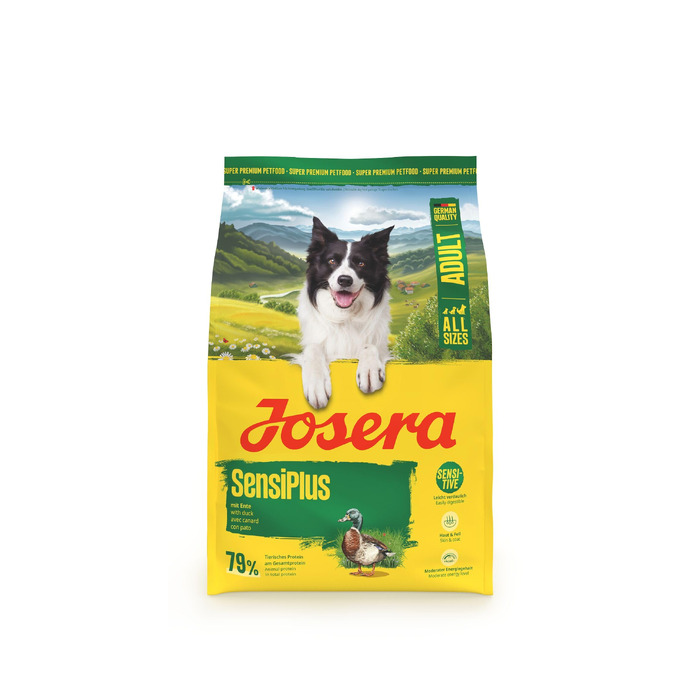 Сухий корм для дорослих собак JOSERA SensiPlus з качкою та рисом, гіпоалергенний, 12.5 кг