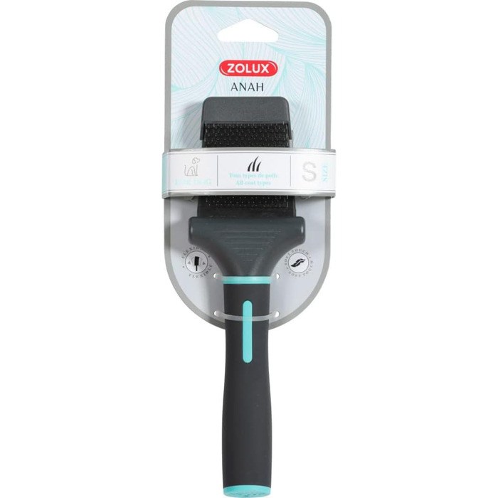 Щітка для собак Zolux, гнучка, розмір L, рожева, ZO-470811