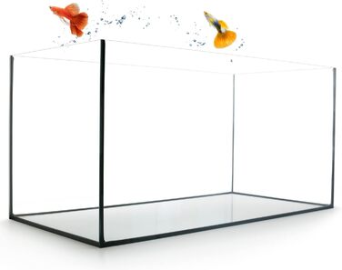 Акваріум GarPet 54 л, скляний, прямокутний, 60x30x30 см, для морської та прісної води