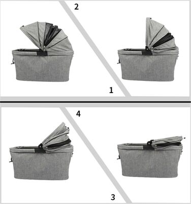 Сумка-переноска для собак та котів на велосипед, складна, задня, велика