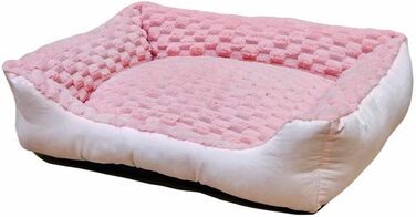 Ліжко для собак Nobby Komfortbett Classic Diamond, рожеве, розмір M (70 x 60 x 20 см)