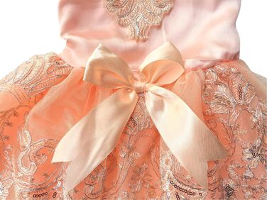 Сукня для домашнього улюбленця на весілля з квітковим візерунком, вишита, розмір L, рожева