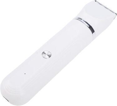 Професійна машинка для стрижки собак та котів Jiawu 4-в-1: стрижка, шліфування нігтів, тиха, бездротова, USB, біла