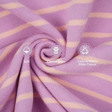 Теплий флісовий пуловер для собак, зимовий одяг для собак (Lila, L) L Lila