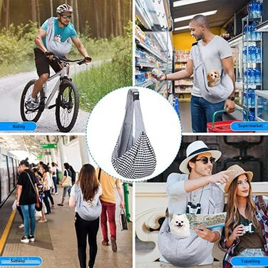 Тканинна переноска для собак та котів, сіра, до 4,5 кг, для прогулянок та активного відпочинку