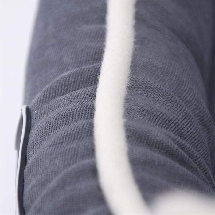 Ліжко для собак з піною-пам'яттю Deluxe, м'яке, миється, ортопедичне, знімний чохол, неслизьке дно, для маленьких та середніх собак (Колір: Синій, Розмір: S)