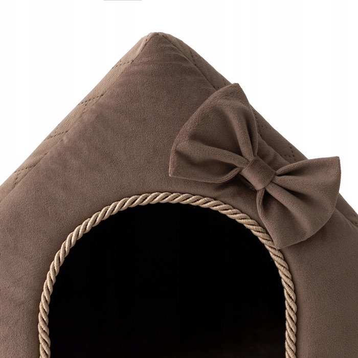 Ексклюзивне лежак-будиночок Royal Prestige R:2 PUSTYNNY, 44x37 см, розмір M