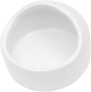 Набір мисок для гризунів Ipetboom (2 шт.) - білий, для хом'яків, кроликів, мишей. Миски для води та корму. Аксесуари для домашніх тварин