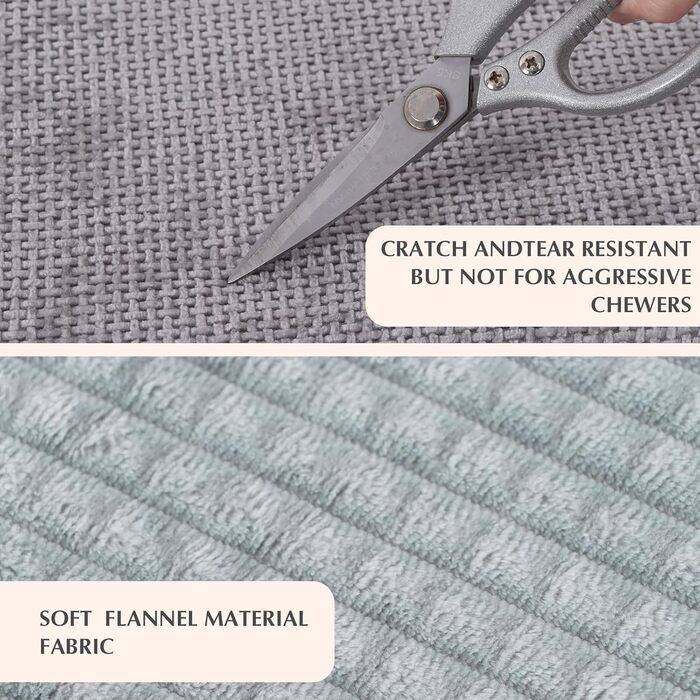 Килимок для собак, миючий, м'який, для маленьких, середніх та великих собак, сірий, 90x70 см (XZ016)