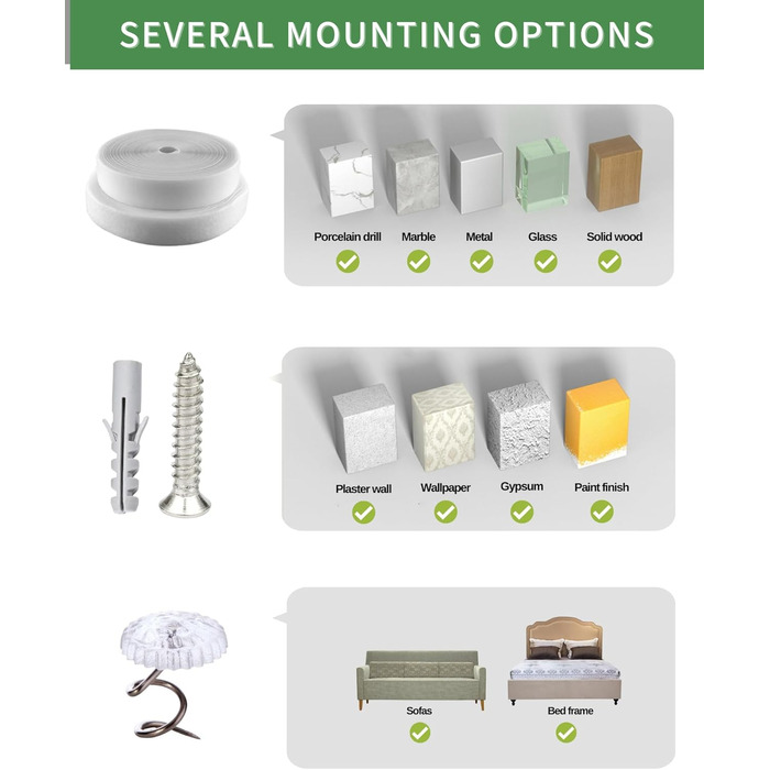 Килимок для дряпання котів JanYoo, сизаль, 60x25 см, 2 шт, зелений. Захист для підлоги, стін, меблів