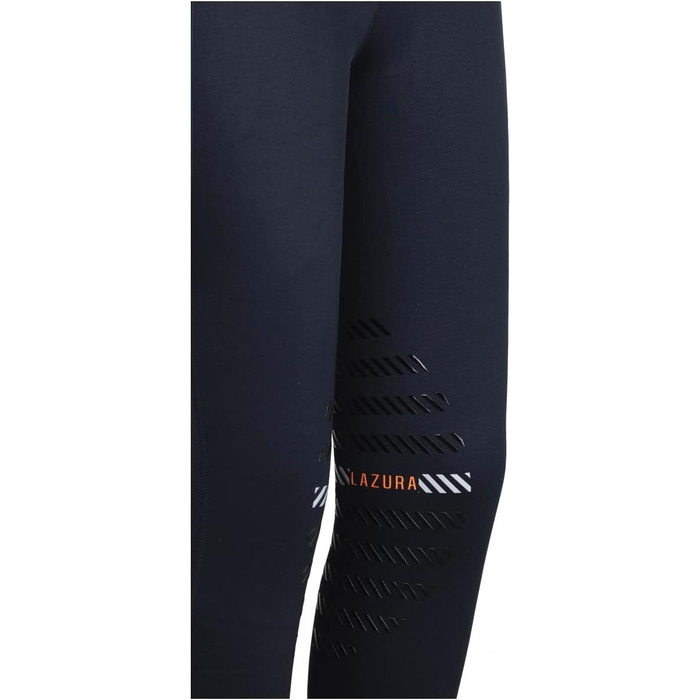 Легінси для верхової їзди Lazura Winter Anita | Силіконовий накладка на колінах | 2 кишені для телефону | Чорні або темно-сині | Розміри 32-46
