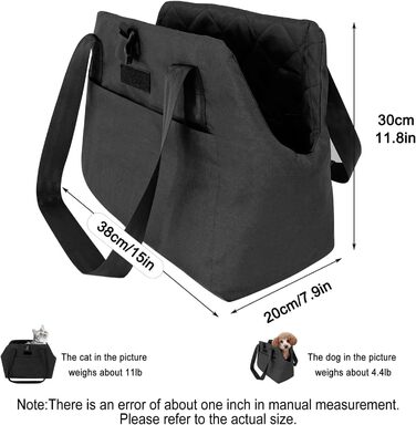 Обогреваемая переноска для кошек - USB переноска для кошек с подогревом, переноска для собак | Теплая переноска для кошек с подогревом, регулируемая переноска для маленьких собак, кошек, щенков, зимние прогулки