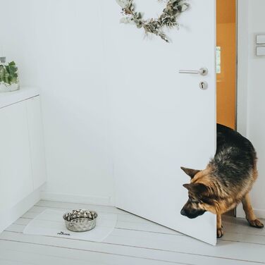 Миска для тварин Hunter Namy 3800 мл, нержавіюча сталь, срібляста