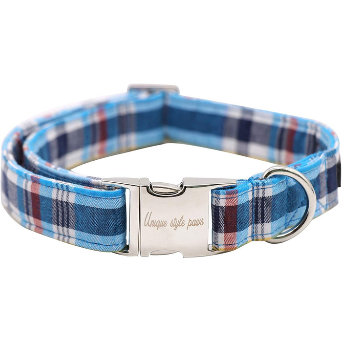 Елегантне собаче намисто з відстібаною метеликом, регульоване намисто з бантиком для собак та котів, XX-XL (XS, Синій сітка)
