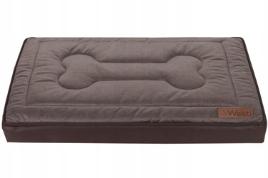 Ортопедичне лежак-матрац для собак Welsti, коричневий, 100 см x 70 см