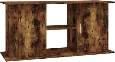 Тумба для акваріума Xichuzi, димчастий дуб, 121x41x58 см, ДСП, акваріумний стіл-шкаф