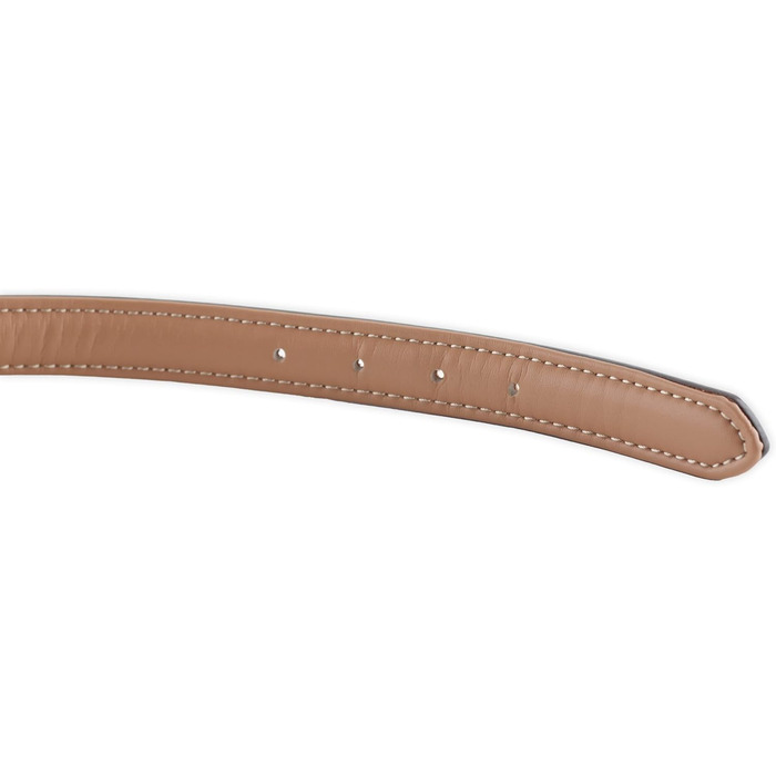 Стійкий нашийник для собак Brute Strength з натуральної шкіри, світло-сірий, розмір M (36-43 см)