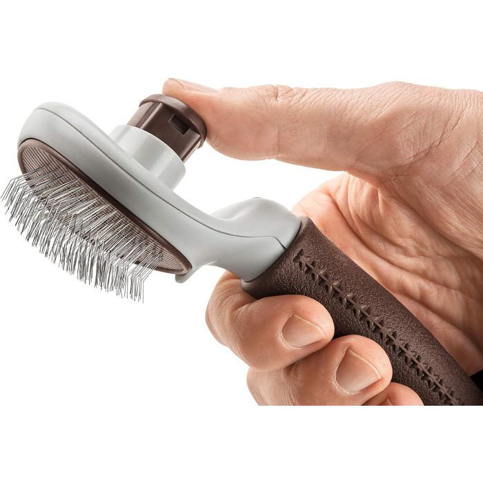 HUNTER SPA щітка для грумінгу собак, самоочисна, 19.0 x 10.5 см