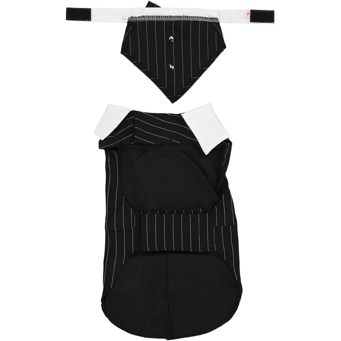 Елегантний костюм для собак Qcwwy: класичний вечірній наряд для собак (M)