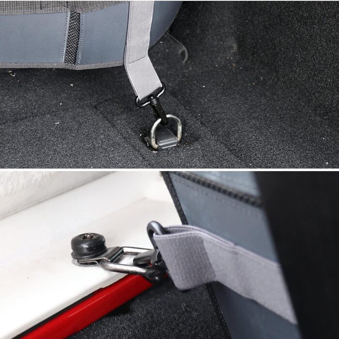 Сітка для собак BESTAOO, захисна перегородка для авто Jeep Wrangler JK/JL 2/4-дверний (2007-2022), оновлена версія, бар'єр на заднє сидіння
