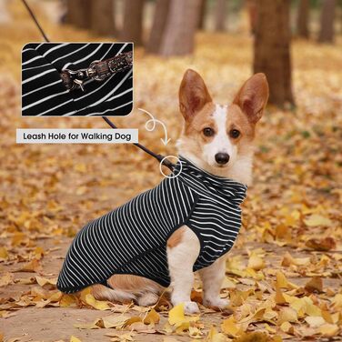 Теплий флісовий пуловер для собак, чорний, розмір S. Зручний зимовий одяг для маленьких, середніх та великих собак. Ідеальний для прогулянок у холодну погоду.