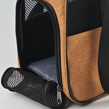 Сумка-переноска для собак маленьких порід | Оранжева сумка-переноска для подорожей, кемпінгу та прогулянок